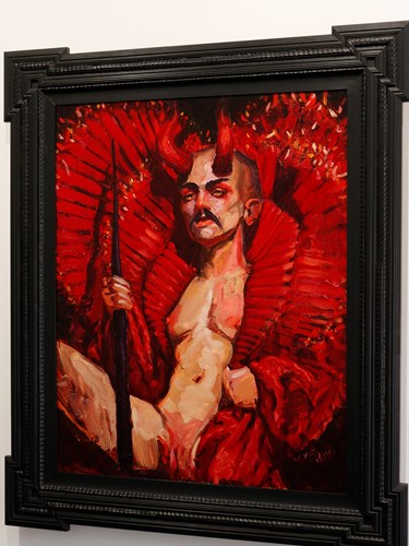 The artwork 'HIM' by Kyle KM