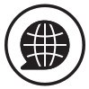 Logo for English-no-barrier events