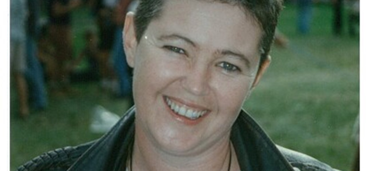 Midsumma Carnival 1996 by Richard Israel and 1997 by Virginia Selleck: female-identifying person wearing a volunteer t-shirt