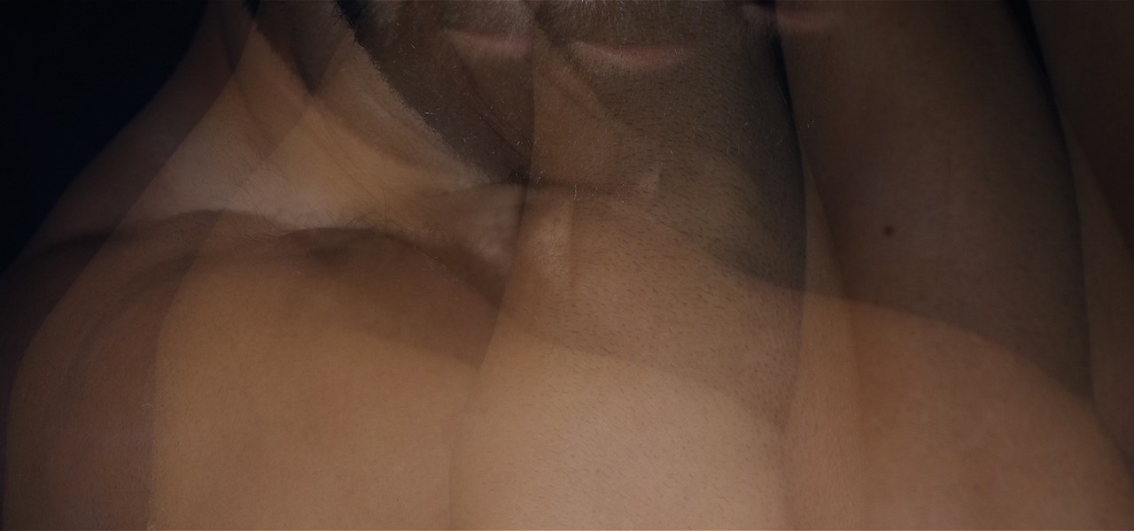 Multiple exposures of a man