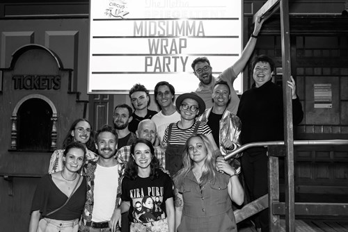 Midsumma staff at Midsumma Festival 2020 Wrap-Party