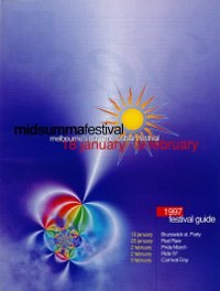 Midsumma Festival 1997 guide cover