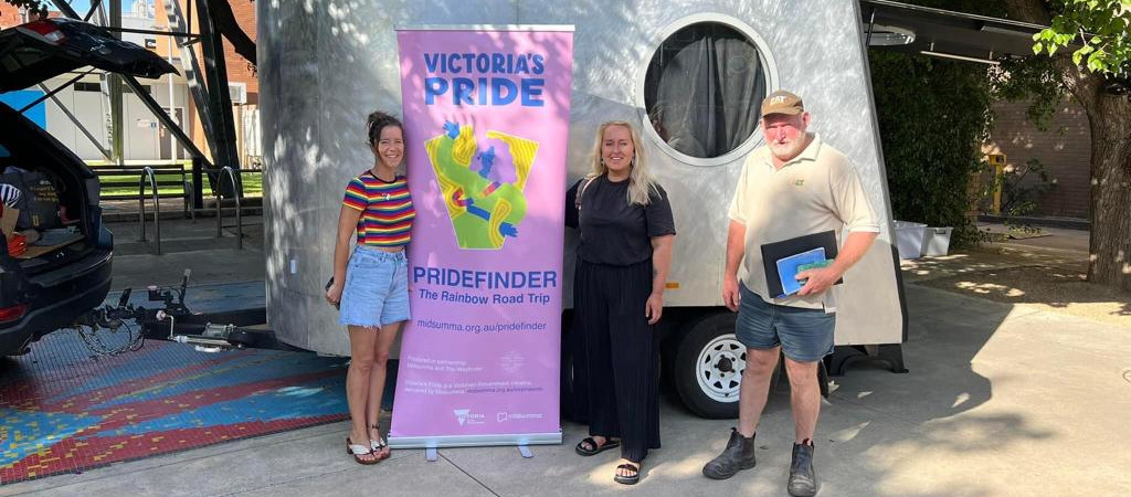 Pridefinder Podcast Studio located in Shepparton