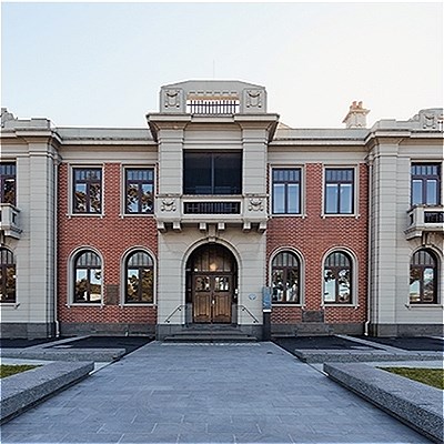 View of the exterior of the Williamstown Town Hall