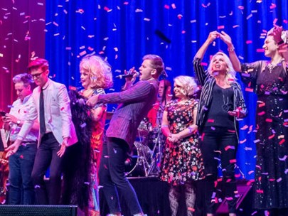 Midsumma Extravaganza performers on stage