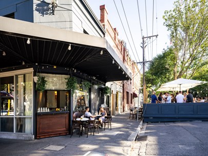 Photo of the exterior of The Everleigh shop