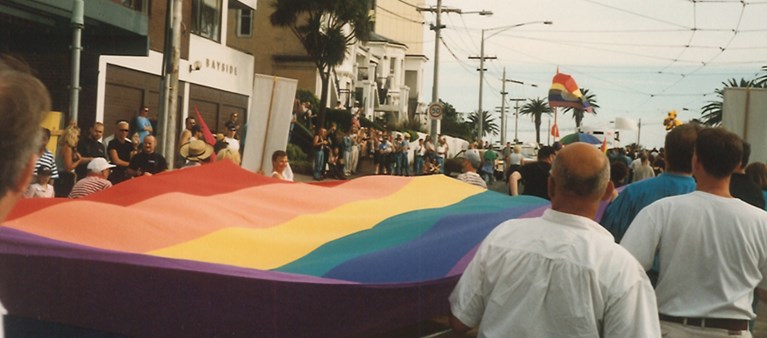 Image from Pride March 1995