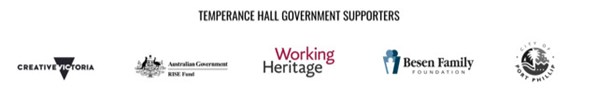 Temperance Hall Government Sponsors