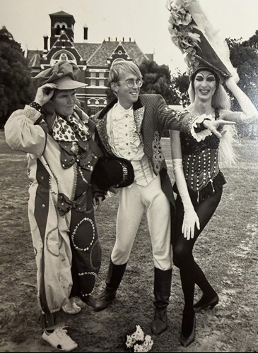 Geraldine Kirby, Jeffrey Grad and Brenton Geyer at a media call for the first Carnival