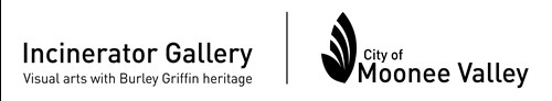Incinerator Gallery and City of Moonee Valley logo