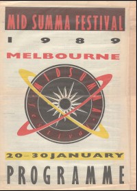 1989 Guide Cover (for the inaugural festival)