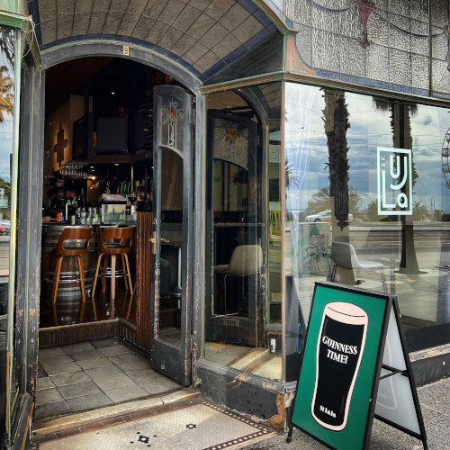 Photo of the exterior of the St Luja bar