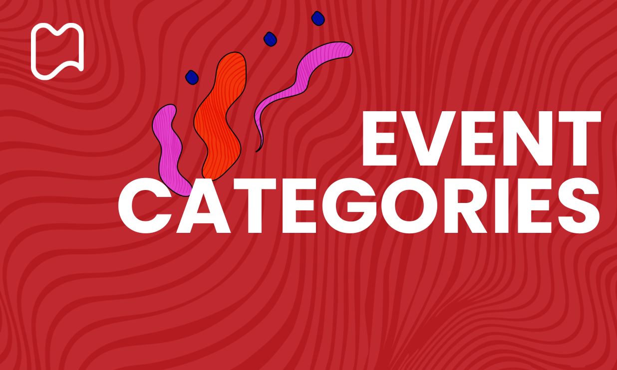 EVENT CATEGORIES text in front of part of the theme image of the 2026 festival
