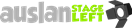 Logo of Auslan Stage Left - Access and Inclusion Partner