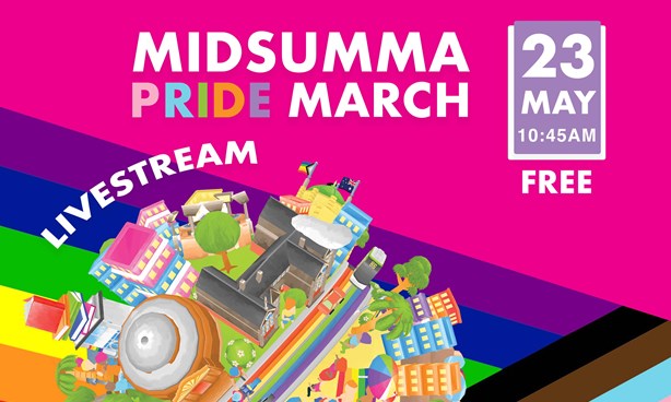 Midsumma Pride March 2021 LIVESTREAM brochure