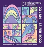2022 Midsumma Festival guide cover
