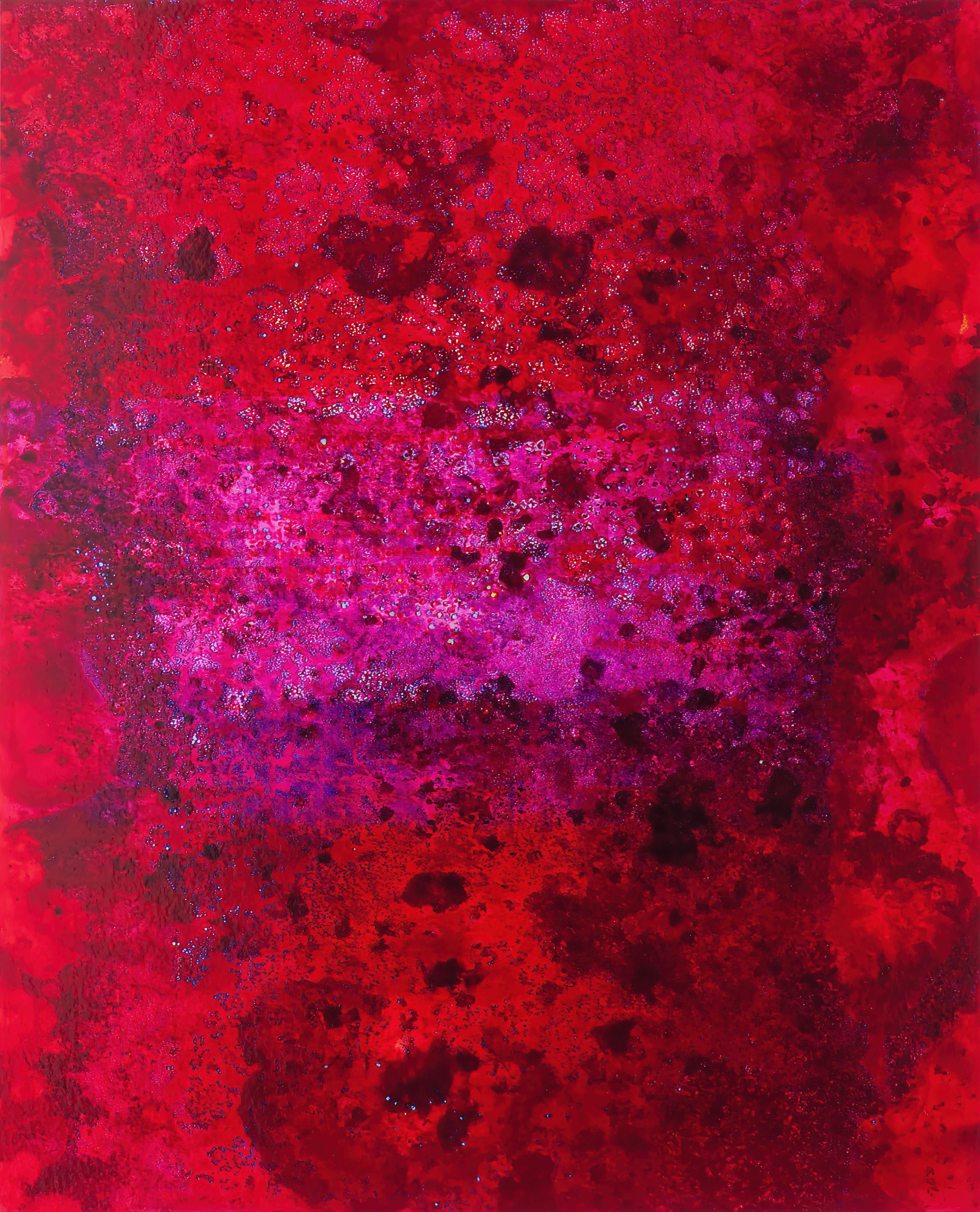 An image that looks a bit like coral in red and mauve hues