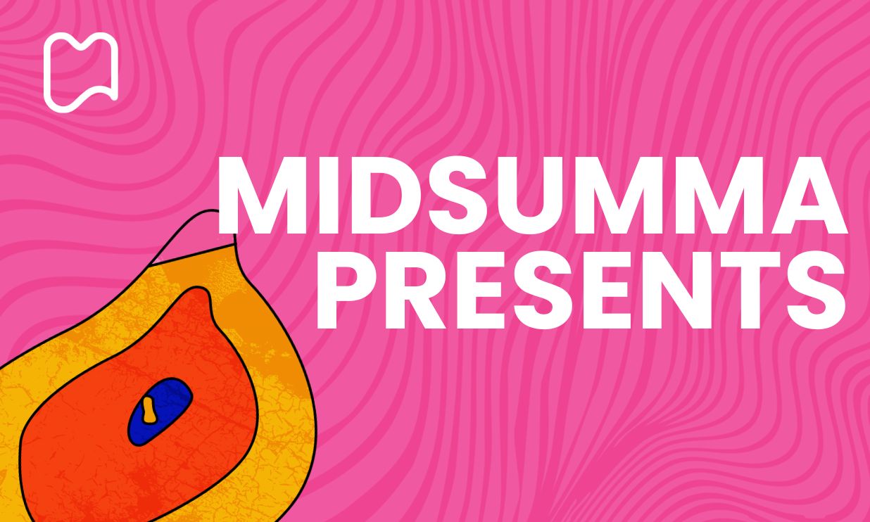 MIDSUMMA EVENTS text against the 2026 theme