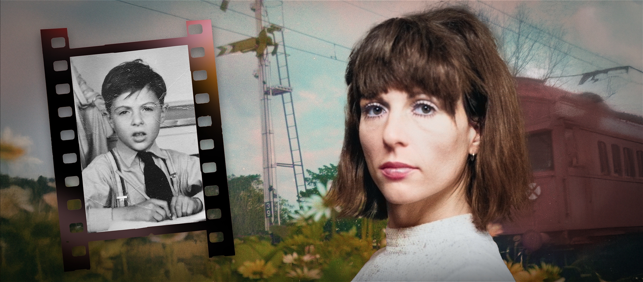 We see Julie Peters as an eight year old boy and as a 33 year old woman.