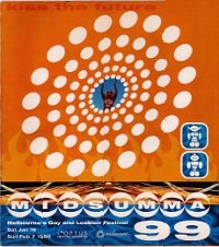 Midsumma Festival 1999 guide cover