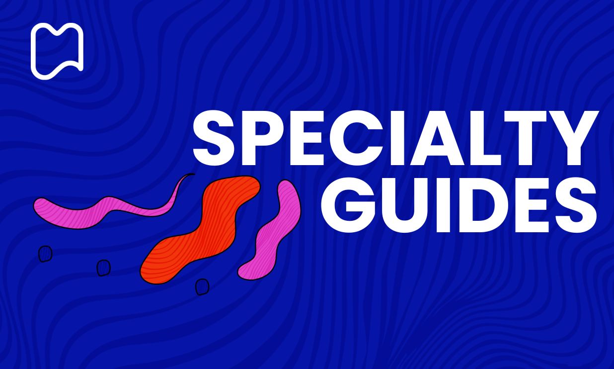 SPECIALTY GUIDES text in front of part of the theme image of the 2026 festival