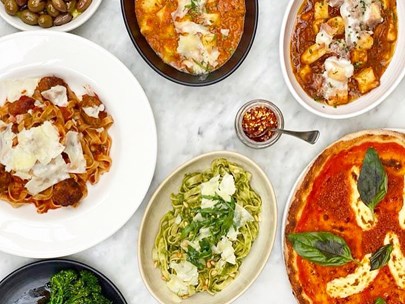 A cluster of delicious looking platters
